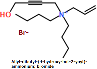 CAS#Allyl-dibutyl-(4-hydroxy-but-2-ynyl)-ammonium; bromide